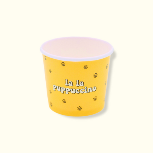 Pastel Yellow Pup Cups