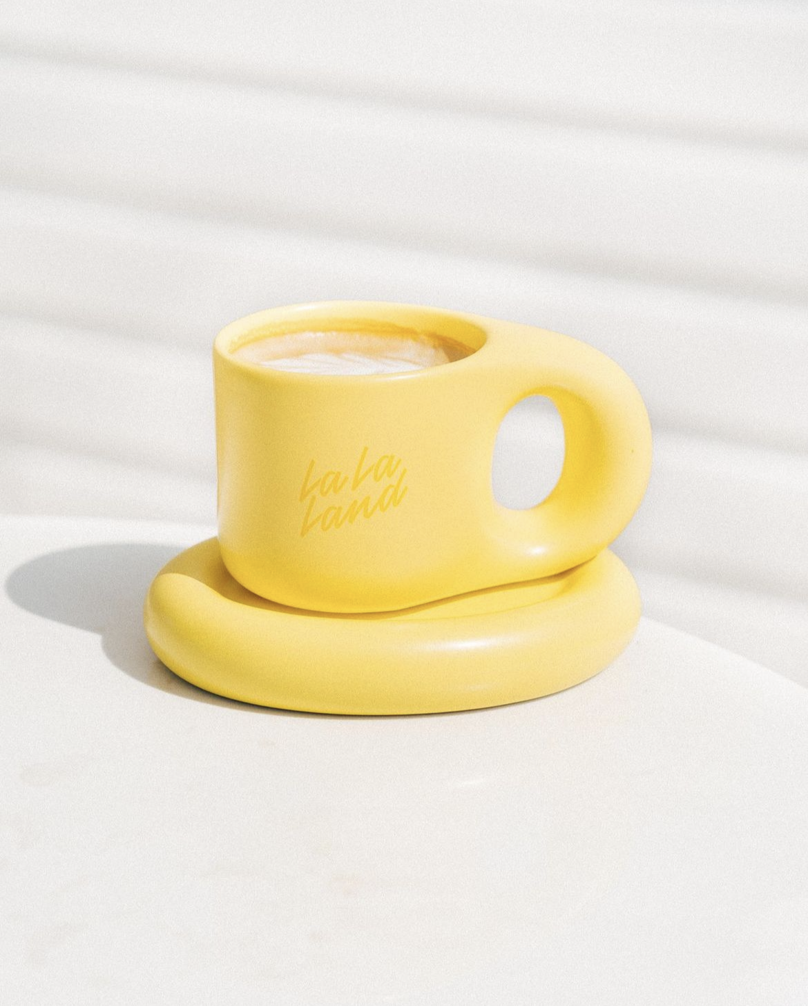 Cafe De La La Mug & Saucer