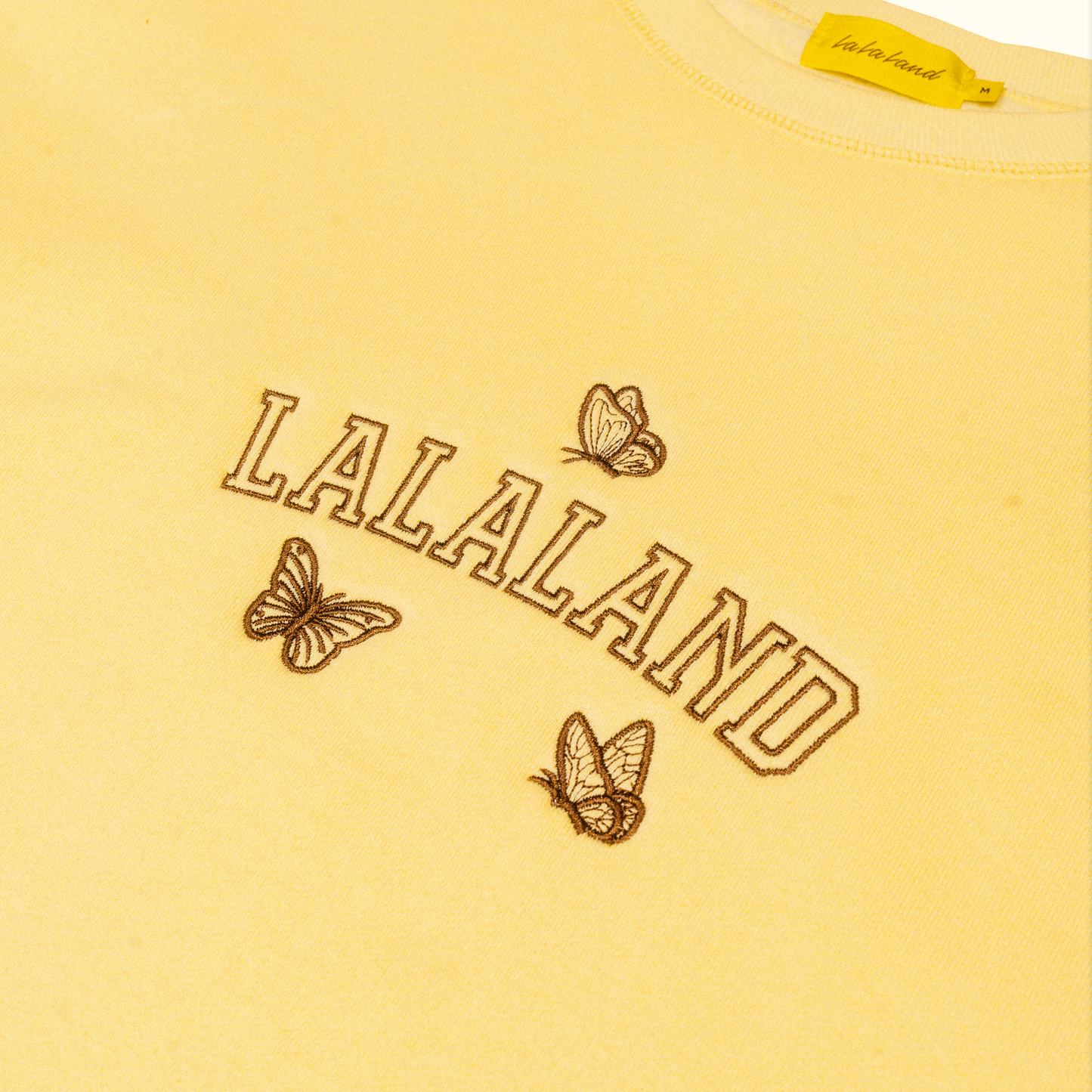 La La Butterfly Crewneck