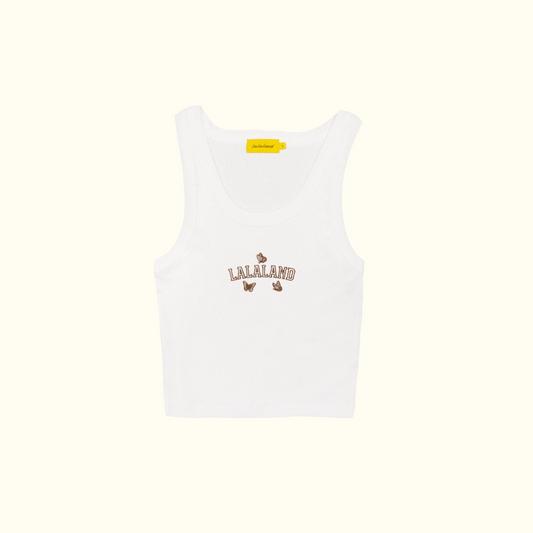 La La Butterfly Sporty Tank Top