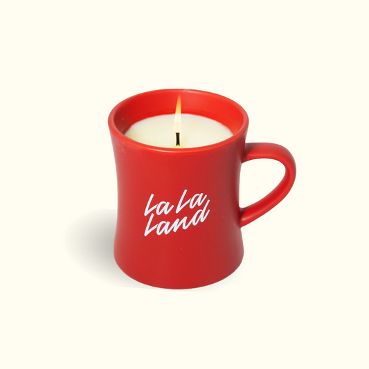 La La Holiday Diner Mug Candle