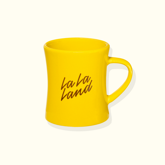 La La Land Yellow Diner Mug