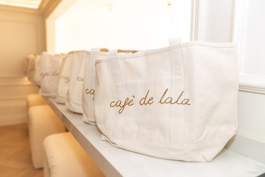 Cafe De La La Bear Tote