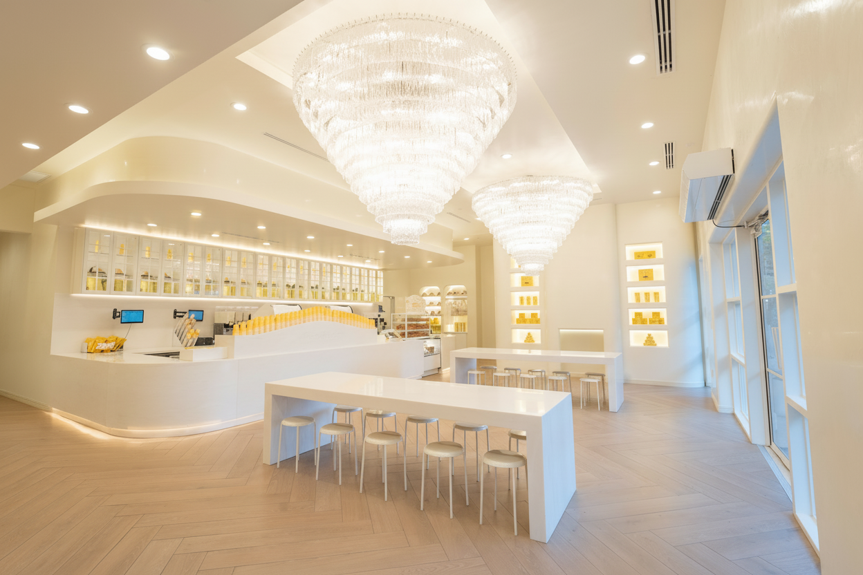 High-quality resized cafe interior